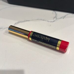 Lipsense blu red color lipstick